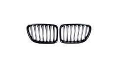 Sport Grille Single Line Matt Black suitable for BMW X1 (E84) 2009-2015