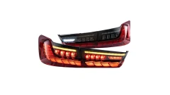 Tail Lights Dynamic LED Red Smoke suitable for BMW 3 (G20, G80) Sedan 2018-now