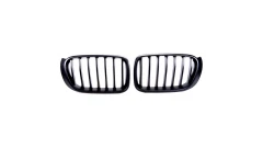 Sport Grille Single Line Matt Black suitable for BMW X3 (F25) X4 (F26) Facelift 2014-2018