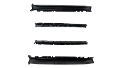 Alu Side Steps Running Boards Black suitable for BMW X5 (E70) 2007-2013