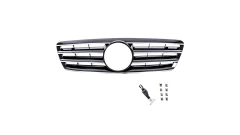 Sport Grille Gloss Black 4S suitable for MERCEDES C-Class (W203) Sedan (S203) T-Model 2000-2007