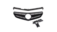 Sport Grille All Gloss Black suitable for MERCEDES E-Class (C207) Coupe (A207) Convertible Pre-Facelift 2009-2013