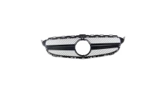 Sport Grille Black A-Type Camera suitable for MERCEDES C-Class (W205) Sedan (S205) T-Model (A205) Convertible (C205) Coupe Pre-Facelift 2014-2018