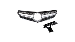 Sport Grille Silver A-Type suitable for MERCEDES E-Class (C207) Coupe (A207) Convertible Pre-Facelift 2009-2013