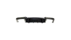 Sport Rear Spoiler Diffuser Matt Black suitable for BMW 5 (F10) Sedan (F11) Touring 2009-2016