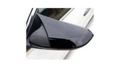 Side Mirror Cover Set Gloss Black suitable for VW EOS (1F) GOLF VI TOURAN (1T3) 2008-2013