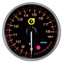 New Auto Gauge Voltage indicator 52mm amber