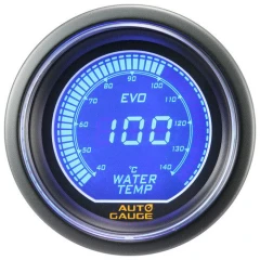 New Auto Gauge EVO series Gauge Water temperature indicator