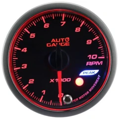 New Auto Gauge Tachometer Indicator Stepper Motor Peak series 52mm amber