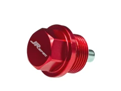 JRspec Magnetic Oil drain Sump Pan Plug Bolt M12x1.25 Daihatsu, Lexus, Toyota, Lotus Red