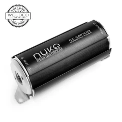 Nuke Performance Fuel Filter 100 micron AN-10 - Welded stainless steel element