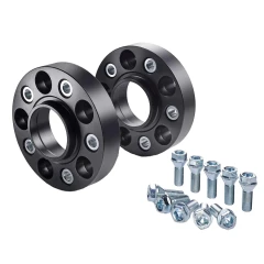 Eibach Wheel Spacers 25mm 5x112 AUDI A3 CABRIOLET (8P7)  / A3 CONVERTIBLE (8P7) (04.08 - 05.13) Black Pro-Spacer