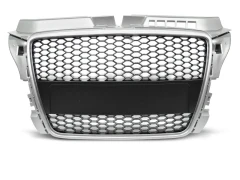 GRILLE SPORT SILVER fits AUDI A3 (8P) SPORT 04.08-07.12