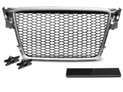 GRILLE SPORT SILVER fits AUDI A4 B8 08-11