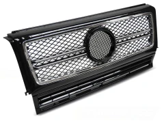 GRILLE SPORT BLACK CHROME fits MERCEDES W463 90-12