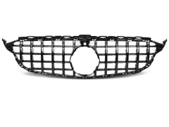 GRILLE SPORT GLOSSY BLACK fits MERCEDES W205 14-18