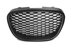 GRILLE HONEY DESIGN BLACK fits  SEAT LEON / ALTEA / TOLEDO 05-09