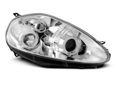 FIAT GRANDE PUNTO 09.05-08 ANGEL EYES CHROME