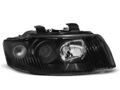 HEADLIGHTS BLACK fits AUDI A4 B6 10.00-10.04