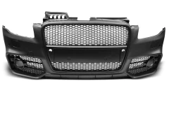 FRONT BUMPER SPORT BLACK PDC fits AUDI A4 04-08