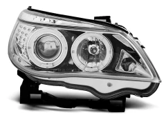 HEADLIGHTS ANGEL EYES CHROME LED INDICATOR fits BMW E60/E61 03-07