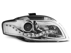 HEADLIGHTS DAYLIGHT CHROME fits AUDI A4 B7 11.04-03.08