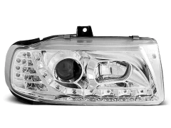 HEADLIGHTS DAYLIGHT CHROME fits SEAT IBIZA/CORDOBA/ POLO VARIANT, SEDAN 10.93-08.99