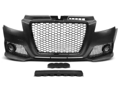 FRONT BUMPER SPORT BLACK fits AUDI A3 08-12