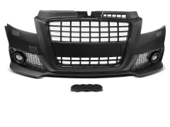 FRONT BUMPER SPORT BLACK fits AUDI A3 08-12