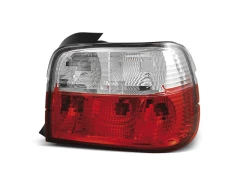 TAIL LIGHTS RED WHITE fits BMW E36 12.90-08.99 COMPACT