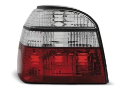 TAIL LIGHTS RED WHITE fits VW GOLF 3 09.91-08.97 RED WHITE