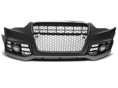 FRONT BUMPER SPORT CHROME BLACK PDC fits AUDI A5 11-16