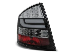 LED BAR TAIL LIGHTS BLACK fits SKODA OCTAVIA II SEDAN 04-12