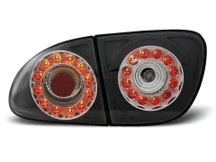 LED TAIL LIGHTS BLACK fits SEAT LEON 04.99-08.04