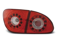 LED TAIL LIGHTS RED WHITE fits SEAT LEON 04.99-08.04