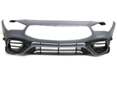 FRONT BUMPER SPORT BLACK STYLE PDC fits MERCEDES CLA W118 19-