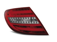 LED BAR TAIL LIGHTS RED WHIE fits MERCEDES C-KLASA W204 SEDAN 07-10