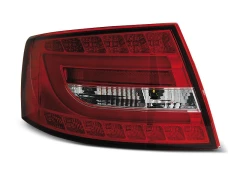 LED TAIL LIGHTS RED WHITE fits AUDI A6 C6 SEDAN 04.04-08 6PIN