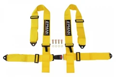 Racing seat belts 4p 3" Epman Yellow