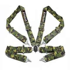 Pasy 4 punktowe sportowe EPMAN 3" Quick Camo