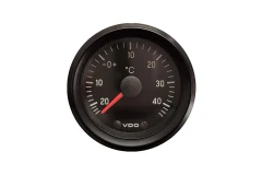 VDO Gauge 52mm - Exterior temperature -25/+40C 12V CV