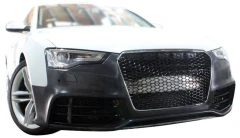 Front bumper + Grill Black Audi A5 8T 13-16 RS5 Style