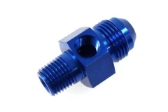 Nipple AN6-3/8NPT with sensor thread 1/8NPT