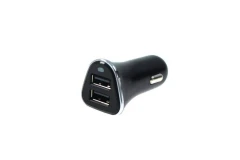 Car Charger 12-24V 2xUSB 3.4A Black