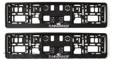 Ramki pod tablicę rejestracyjną TuningKingz 3D (komplet 2 szt.)