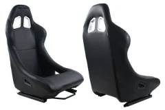 Racing seat MONZA RACE PLUS PVC Black