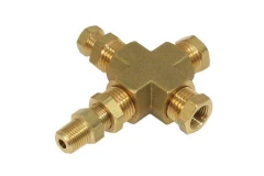 Oil temperature and pressure sensor adapter Depo 1/8NPT