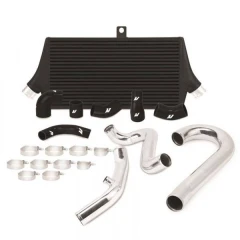 Mishimoto Intercooler Mitsubishi Lancer Evolution 7 8 9 2001-2007 Black + Piping Kit