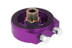 Oil filter adapter Turboworks Purple