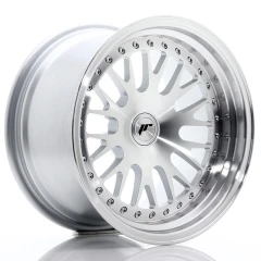 JR Wheels JR10 16x9 ET10-20 Blank Silver Machined Face